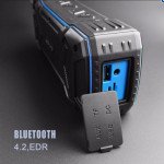 Wholesale Waterproof Outdoor Portable Bluetooth Power Speaker S335 (Blue)